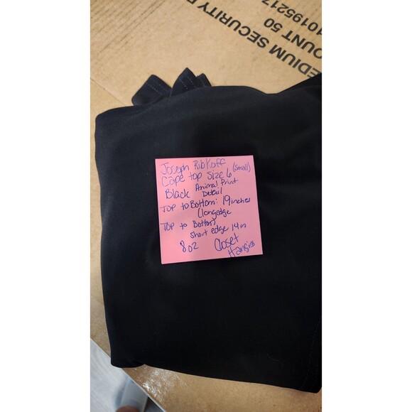 Black Sheer Lace Layered Tank Top Bobeau Size Large Dark Academia Gothic Y2k - Picture 8 of 9